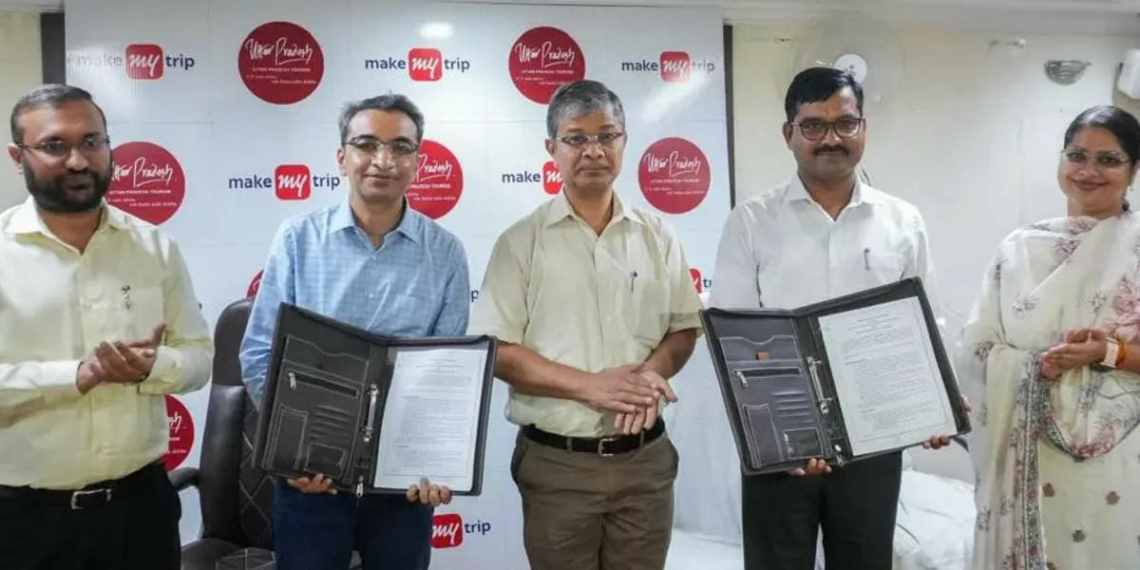 MoU signed between UP Tourism and MakeMyTrip Hospitality News ET - Travel News, Insights & Resources.
