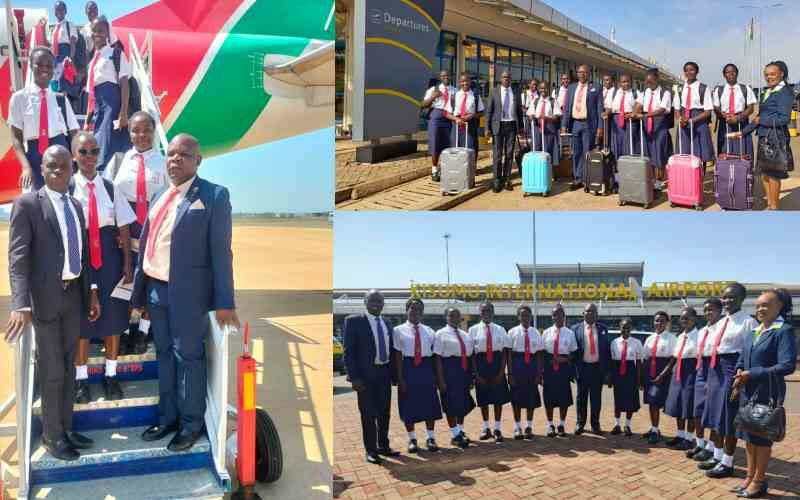 Flying to success Ngiya Girls rewards top students with Kenya - Travel News, Insights & Resources.