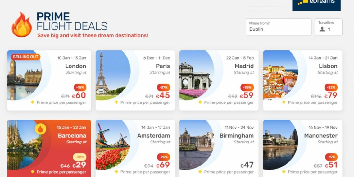 Ryanair says eDreams Prime overcharges consumers by up to 169 - Travel News, Insights & Resources.