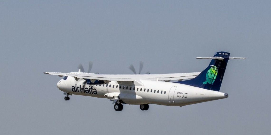 Startup Airline airHaifa Receives 1st of 2 ATR 72 600 - Travel News, Insights & Resources.