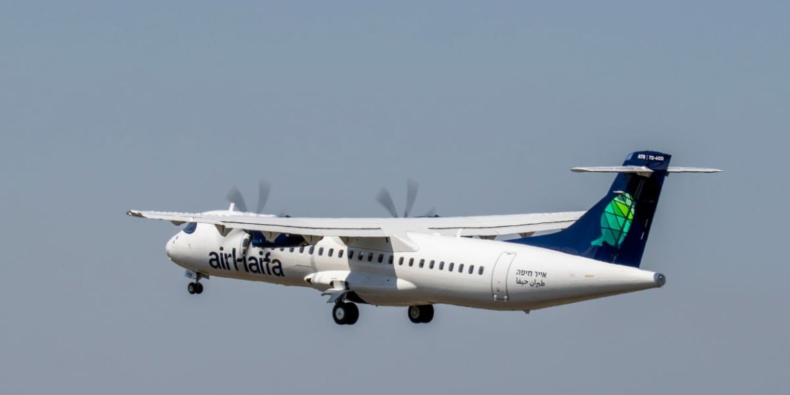 Startup Airline airHaifa Receives First Of Two ATR 72 600 - Travel News, Insights & Resources.