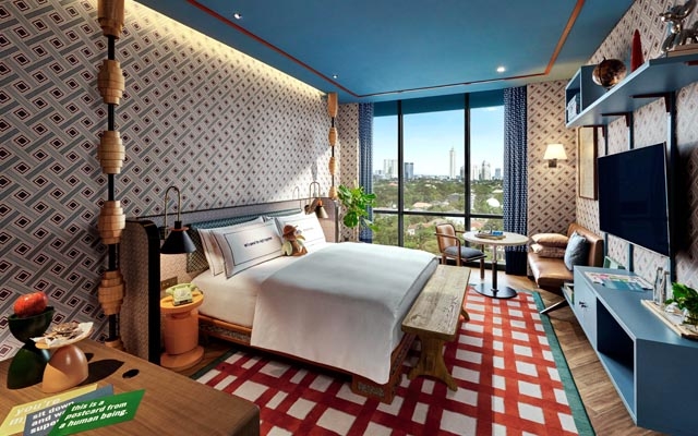 25Hours Hotel The Oddbird Jakarta urban bedroom 640 - Travel News, Insights & Resources.