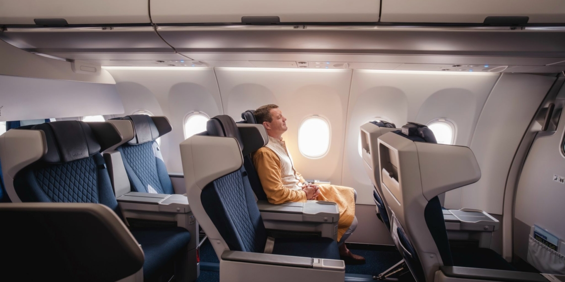 A first look inside IndiGos Stretch Equipped A321neo their - Travel News, Insights & Resources.