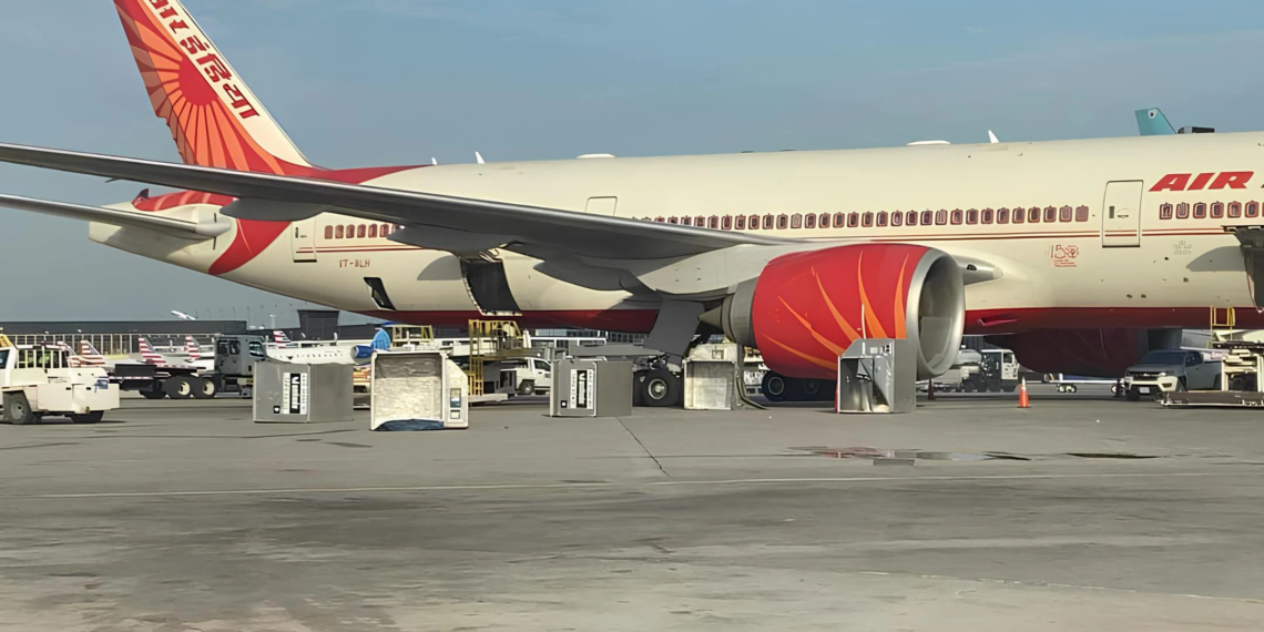 Air India Boeing 777 Hit by Cargo Container at Chicago.webp - Travel News, Insights & Resources.