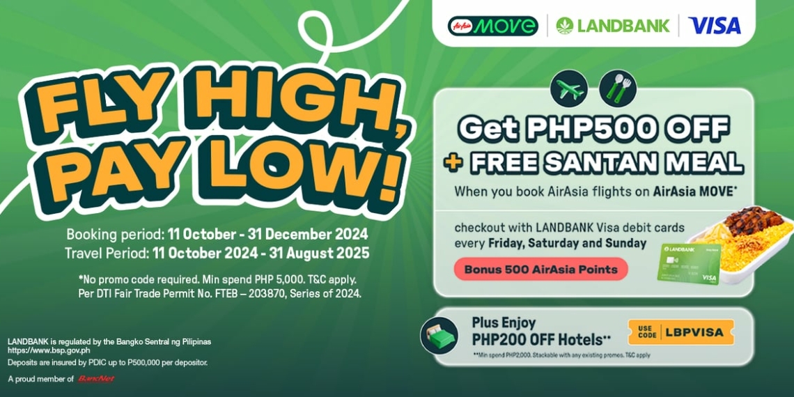 AirAsia LandBank Visa offer travel deals - Travel News, Insights & Resources.